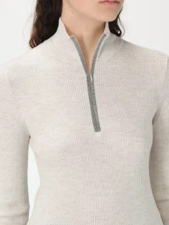 Maglia in lana vergine e cashmere Brunello Cucinelli