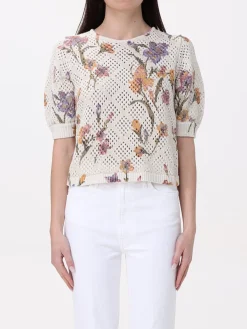 Maglia in misto cotone stampato