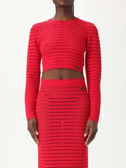 Maglia in misto viscosa trasparente Elisabetta Franchi