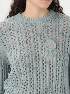 Maglia Twinset in crochet