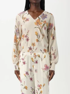 Maglia Twinset in misto cotone stampato