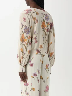 Maglia Twinset in misto cotone stampato