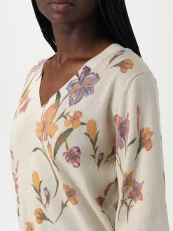 Maglia Twinset in misto cotone stampato