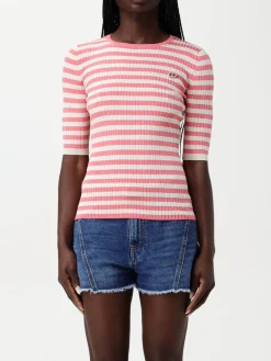 Maglia Twinset in misto viscosa a righe