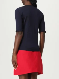 Maglia Valentino in lana vergine con logo ricamato