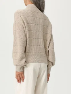 Maglione in cashmere e lana con paillettes Brunello Cucinelli