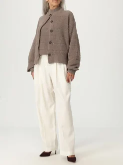 Maglione in cashmere e lana con paillettes Brunello Cucinelli