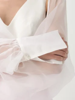 Mantella in tulle trasparente Genny