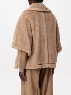 Mantella teddy di alpaca e lana Max Mara