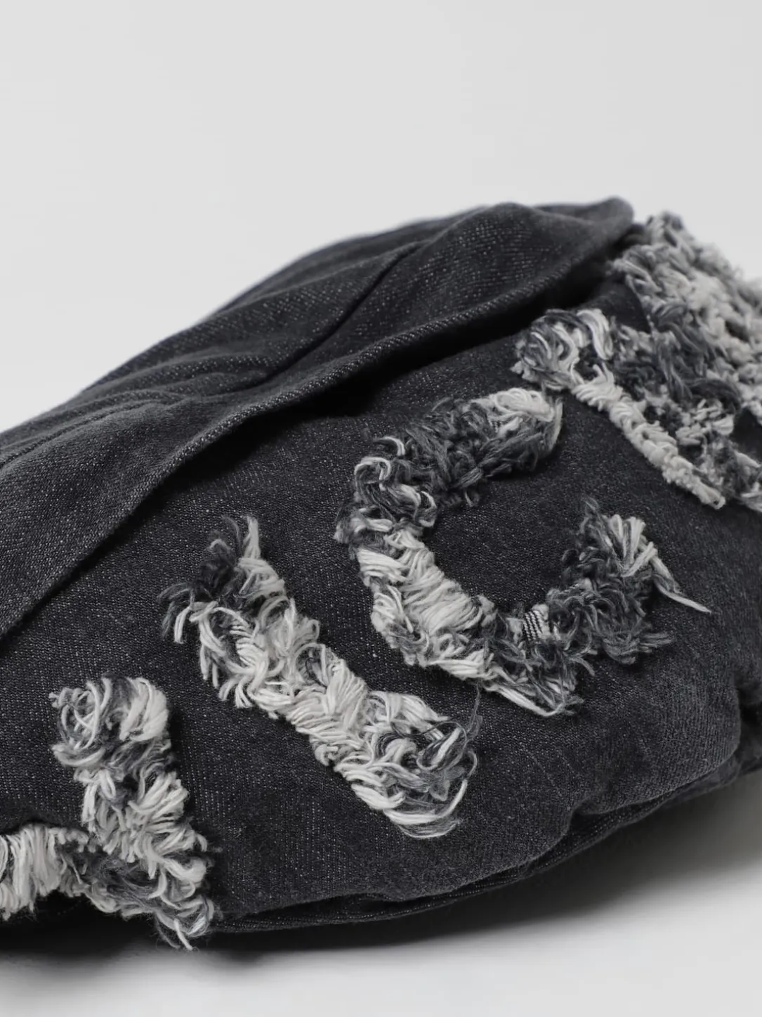 Marsupio Vic Matiè in denim e pelle