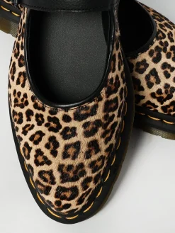 Mary Jane Elphie Dr. Martens in cavallino animalier