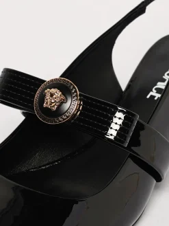 Mary Jane Gianni Ribbon Versace in vernice