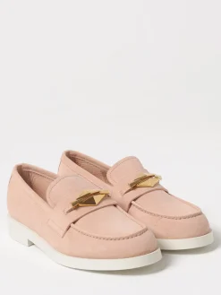 Mocassini in pelle scamosciata Maddie Diamond Jimmy Choo