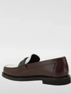 Mocassino Brunello Cucinelli in pelle con monile