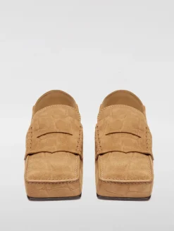 Mocassino Carrè Jacquemus in camoscio stampa cocco