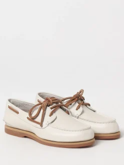 Mocassino Classic Boat Timberland in pelle