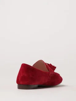 Mocassino Coccinelle in camoscio con nappe