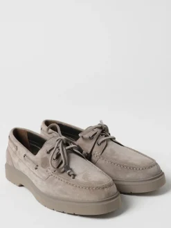 Mocassino da barca Brunello Cucinelli in camoscio