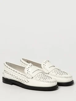 Mocassino Dan Sebago in pelle con borchie applicate