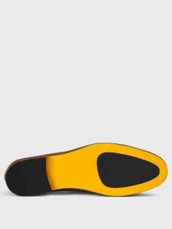 Mocassino Doucal's in pelle nappata