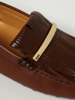 Mocassino Driver Tod's in pelle con frange