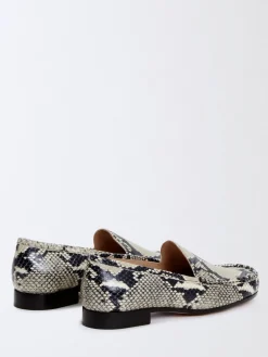 Mocassino Fabiana Filippi in pelle stampa pitone