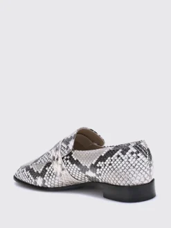 Mocassino Hug Ferragamo in pelle stampa pitone