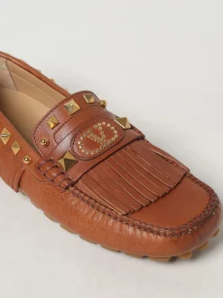 Mocassino Plaster Caster Valentino Garavani in pelle a grana