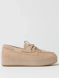 Mocassino Platform Hogan in camoscio