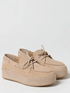 Mocassino Platform Hogan in camoscio