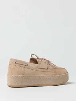 Mocassino Platform Hogan in camoscio