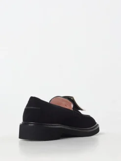 Mocassino Roger Vivier in camoscio con fibbia decorativa