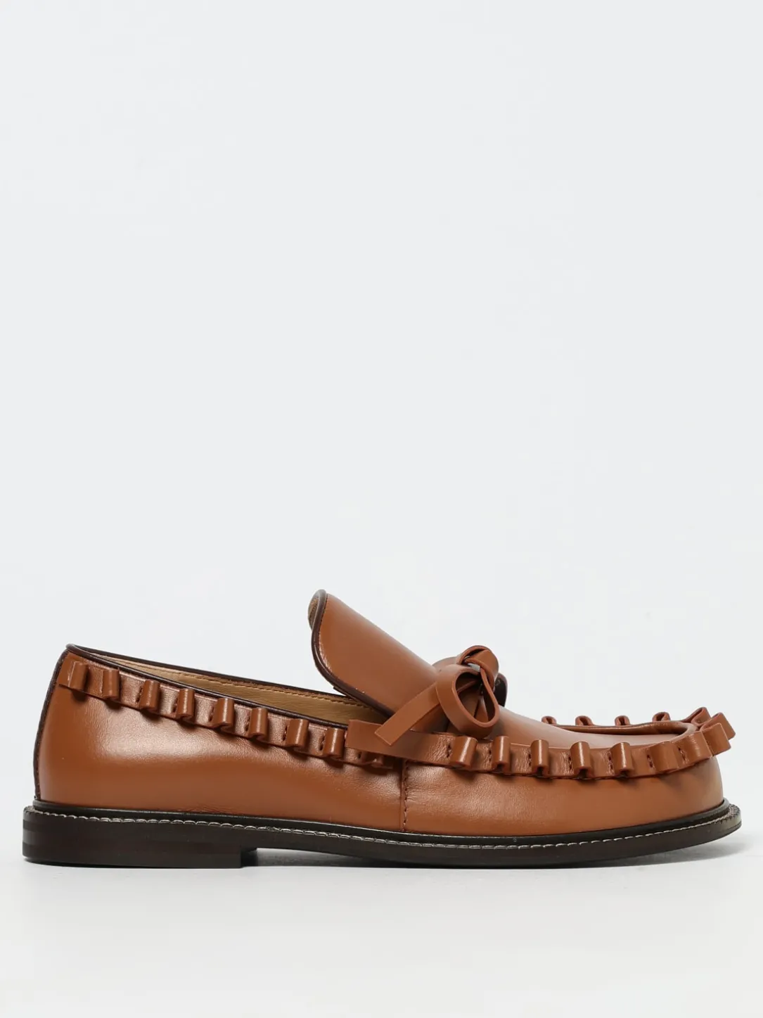 Mocassino Ruffled-Trim JW Anderson in pelle