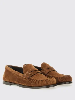 Mocassino Saint Laurent in camoscio