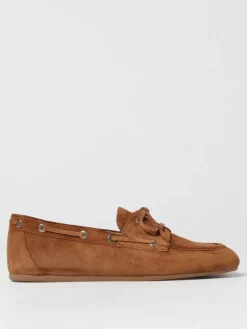 Mocassino Stuart Weitzman in camoscio