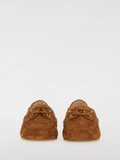 Mocassino Stuart Weitzman in camoscio