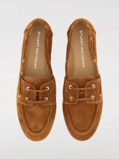 Mocassino Stuart Weitzman in camoscio