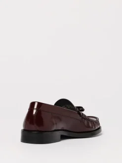 Mocassino Stuart Weitzman in pelle spazzolata con fiocco