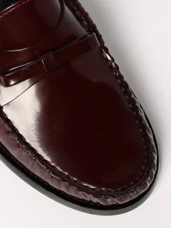 Mocassino Stuart Weitzman in pelle spazzolata con fiocco