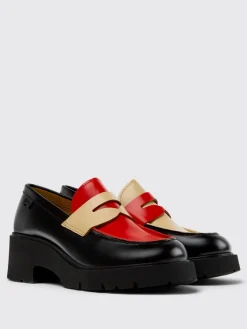 Mocassino Twins Camper in pelle