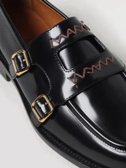 Monk Strap Marni in pelle spazzolata