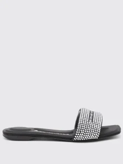Mules Alexander Wang in raso con strass