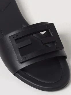 Mules Baguette Fendi in pelle