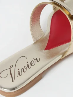 Mules Belle Vivier Roger Vivier in pelle laminata