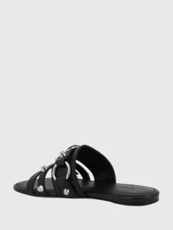 Mules Cagole Balenciaga in pelle Arena con borchie