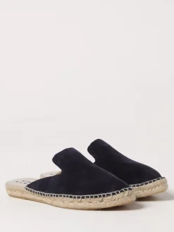 Mules Hamptons Manebi in camoscio