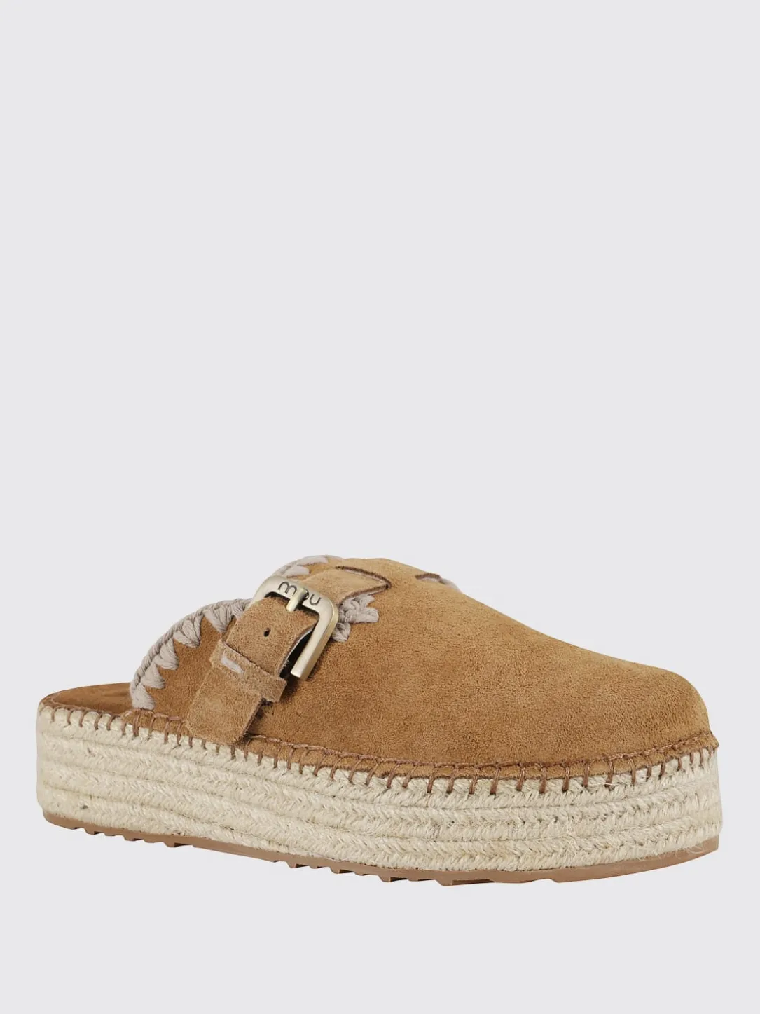 Mules Jute Mou in camoscio