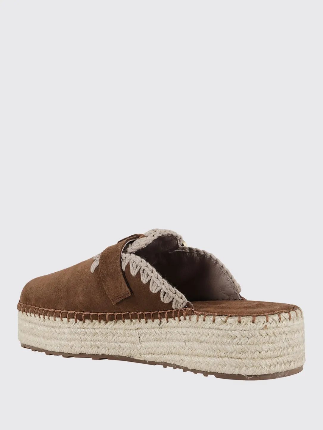 Mules Jute Mou in camoscio