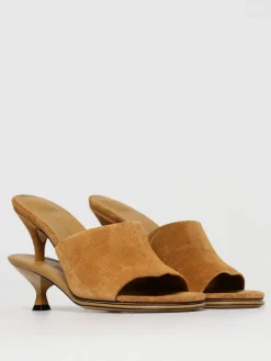 Mules Les Doubles Jacquemus in camoscio