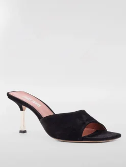 Mules Lorena Paris Texas in camoscio